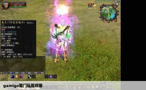 gamigo蜀门私服观察