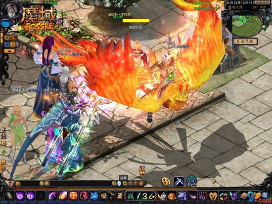 魔域BOSS版升级圣地曝光 轻松华丽升级