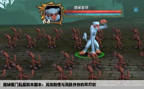 揭秘蜀门私服刷本脚本：高效刷怪与风险并存的双刃剑