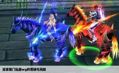 探索蜀门私服wg的奥秘与风险