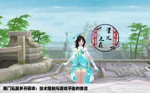 蜀门私服多开困境：技术限制与游戏平衡的博弈